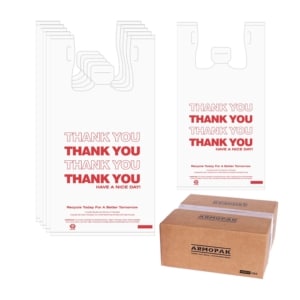 armopak thank you shopping-bags pack