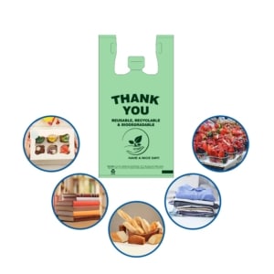 armopak biodegradable shopping bags features